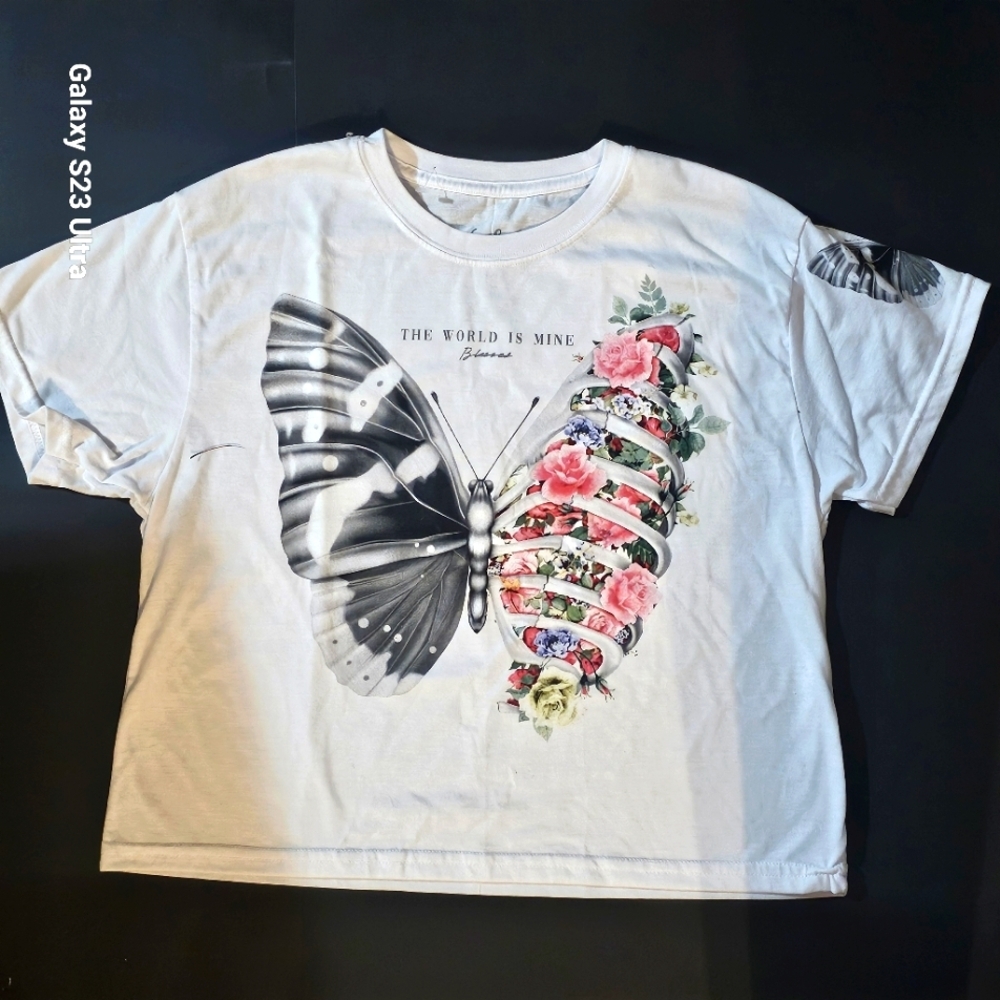 White Graphic T-Shirt